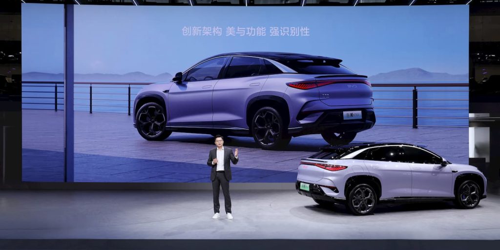 Modelo Y da BYD-Tesla