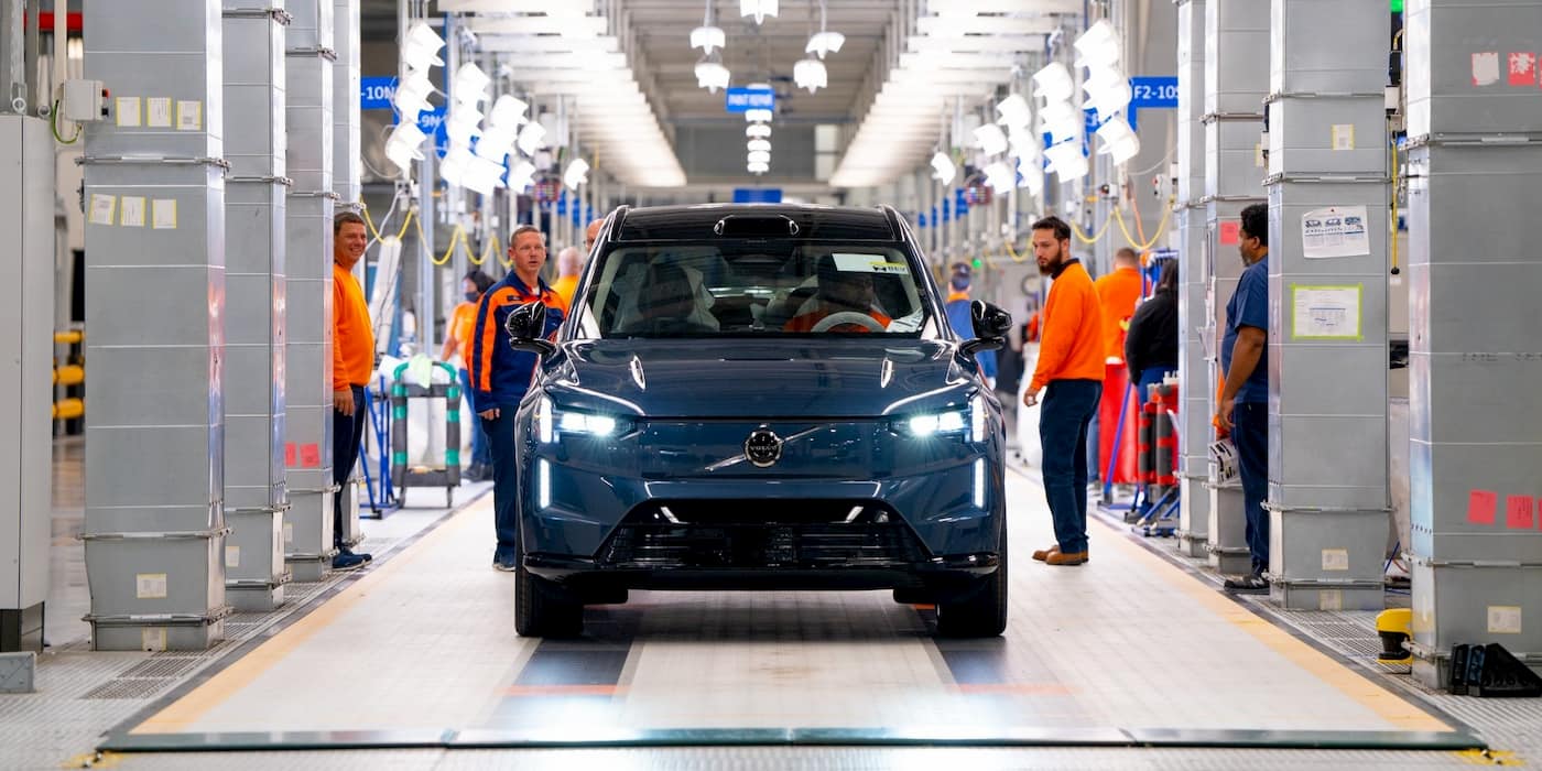O primeiro EX90 da Volvo