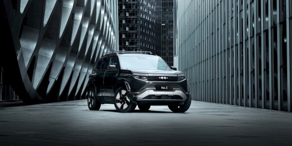 SUV elétrico robusto da BYD