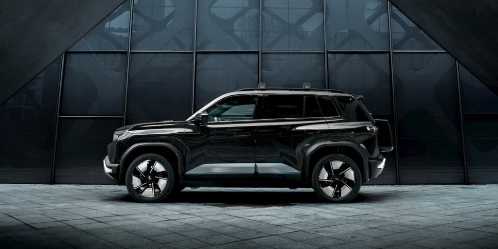 SUV elétrico robusto da BYD