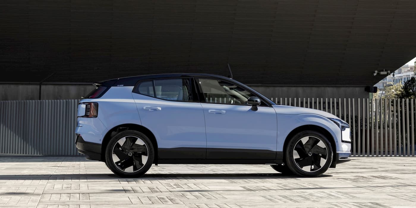 Novos EVs da Volvo como a Ferrari