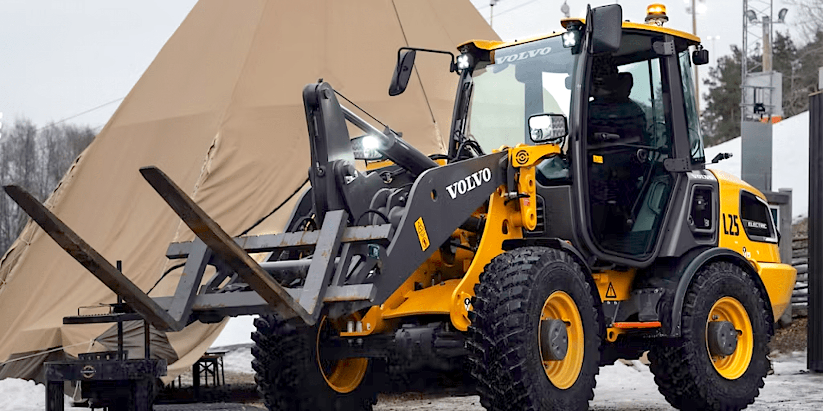 Volvo Group colabora em estação de esqui sem combustíveis fósseis