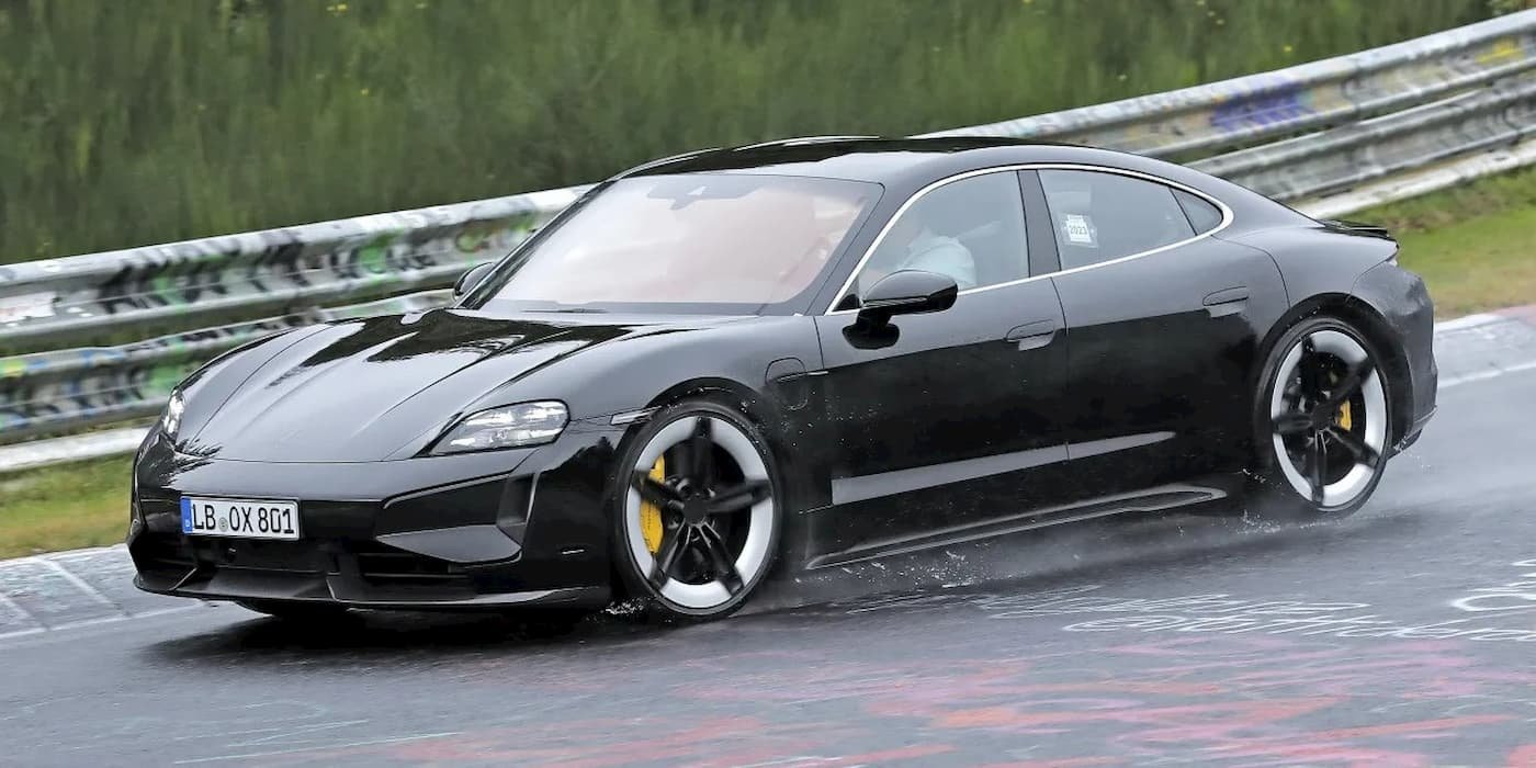 Atualização do Porsche Taycan
