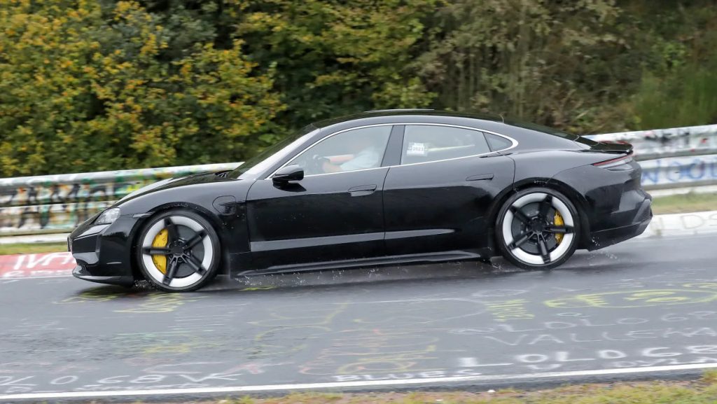 Atualização do Porsche Taycan
