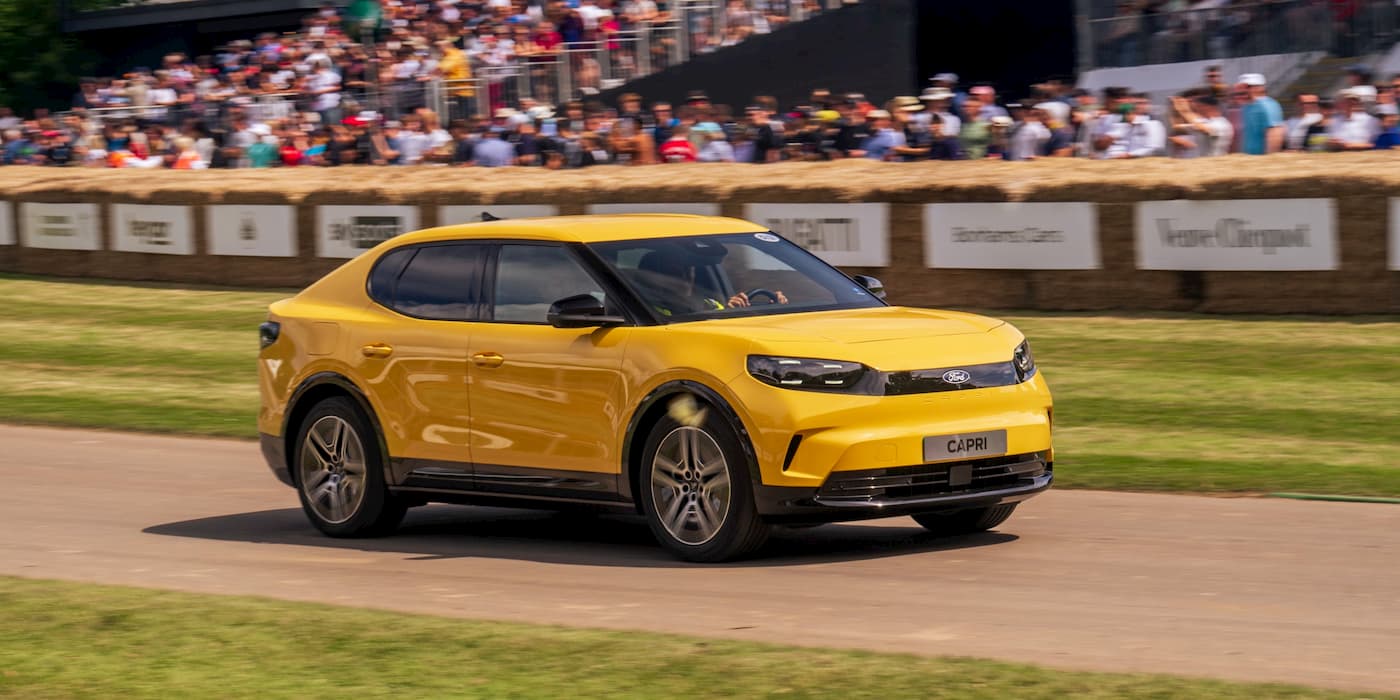 O novo Capri-EV da Ford