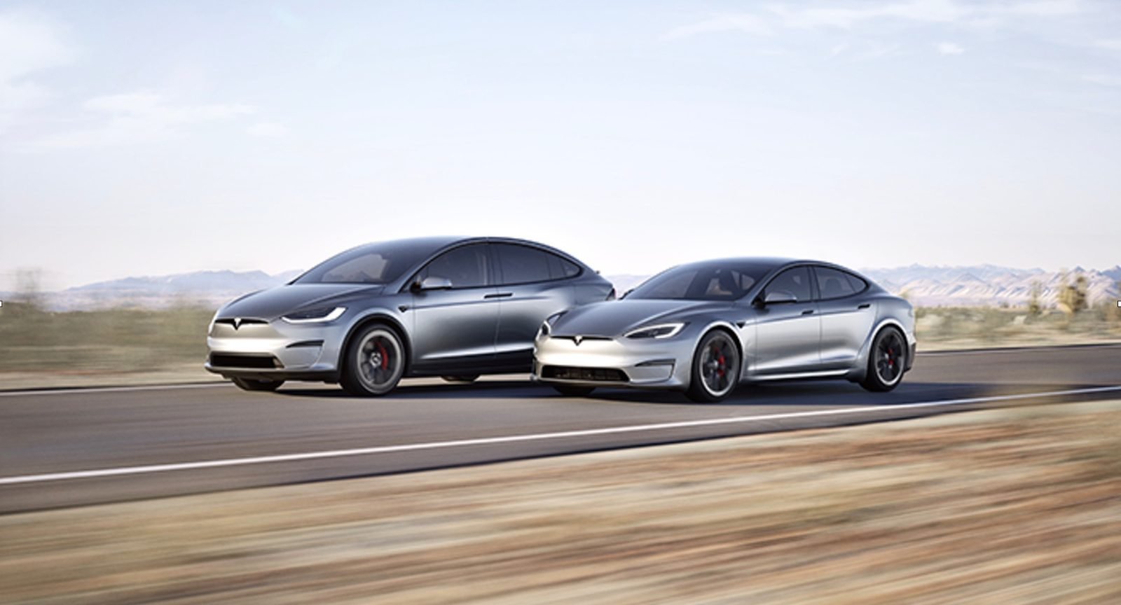 Tesla Modelo SX Lunar Cinza