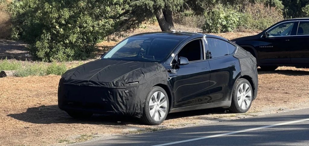Atualização do Tesla Modelo Y