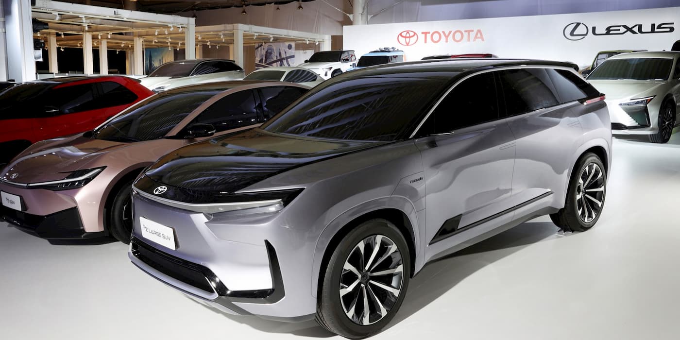 SUVs elétricos com atraso da Toyota