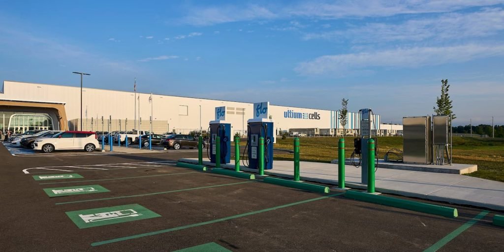 Planta de bateria EV de estaca GM