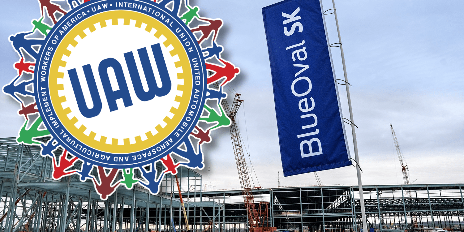 Trabalhadores de bateria na Blueoval SK no arquivo Kentucky para a primeira grande eleição sindical no sul em 2025
