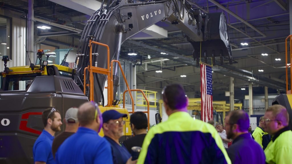América do Norte para ver tempo de entrega reduzido e suprimento de Volvo CE