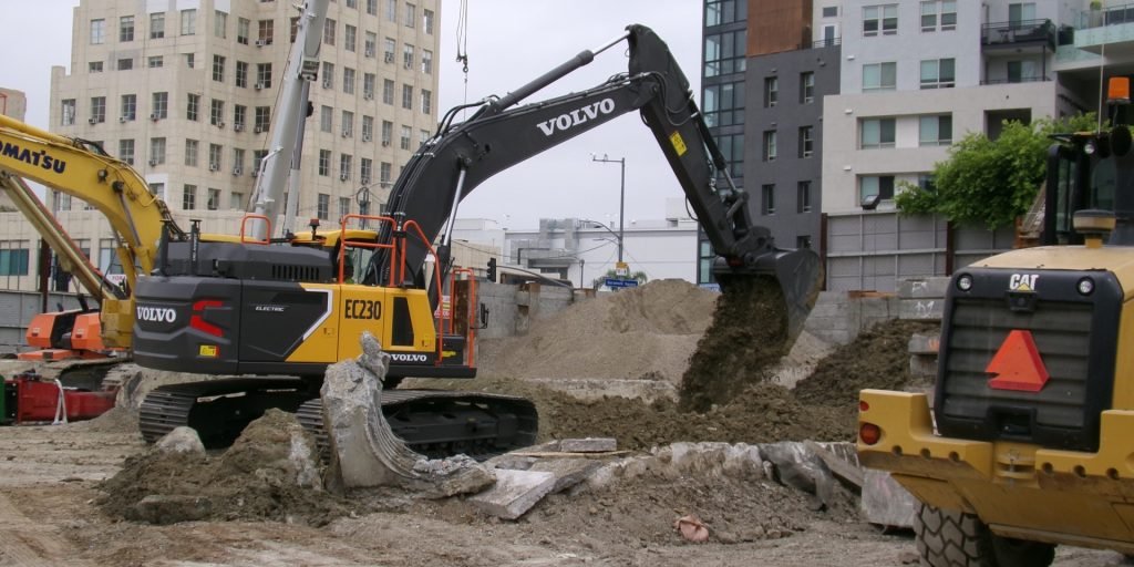 Escavadeira elétrica Volvo