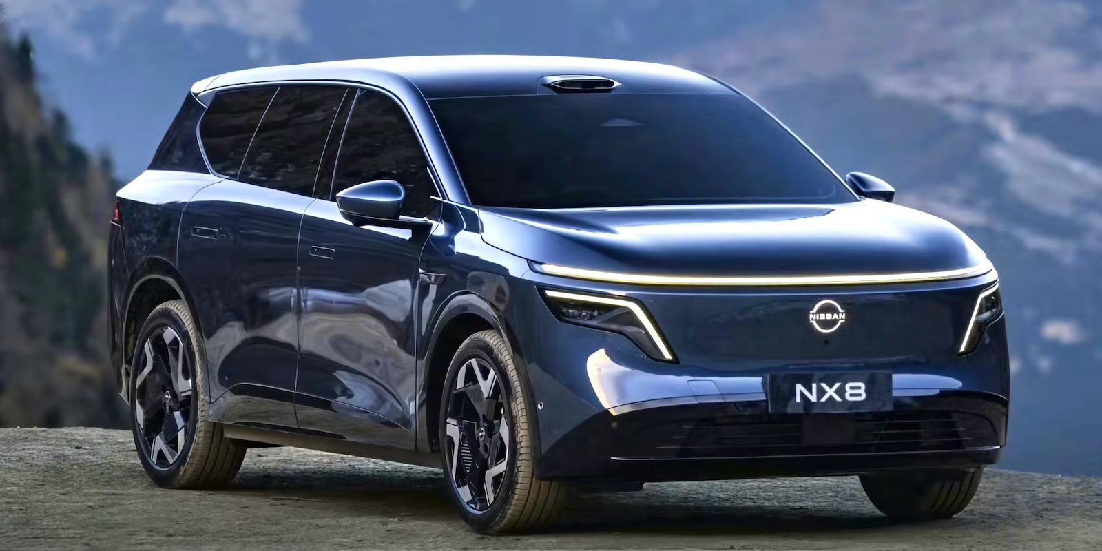 SUV Nissan NX8 revelado com plataforma 800V