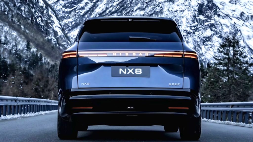 Crossover elétrico Nissan NX8